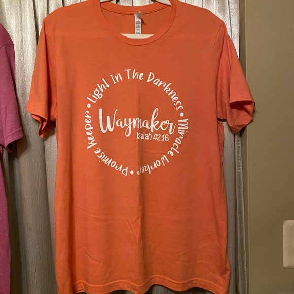 Two Christian T Shirts SZ Large Jesus Grace - Picture 6 of 7